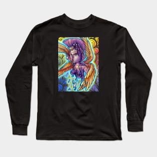 Rainbow Warrior Angel Long Sleeve T-Shirt